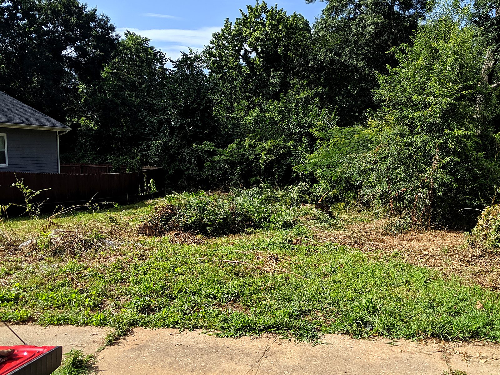 512 Oak Drive (two lots), Hapeville — after